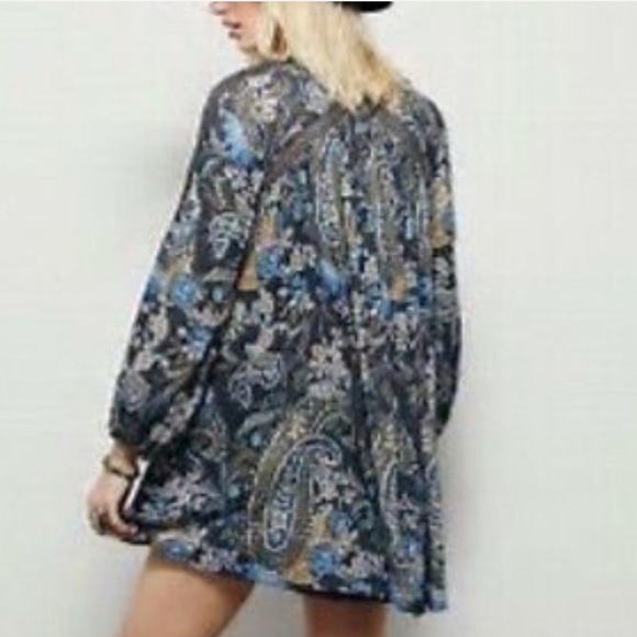 🌼SOLD Free People Rain or Shine mini tunic dress - Picture 2 of 8